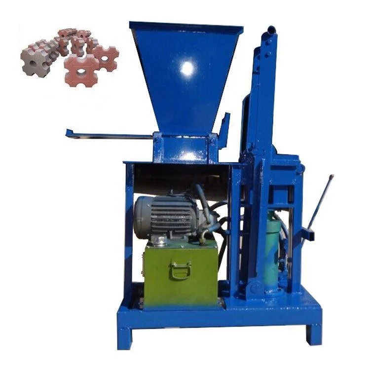 Diesel Engine Powered Hydraulic Concrete Block Making Machine Concrete Block Making Machine Interlocking Concrete Block Making Machine