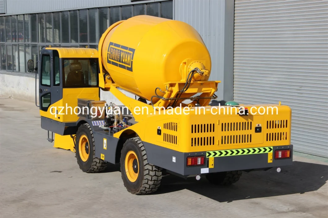 4m3 Self Loading Concrete Mixer Truck HK4.0