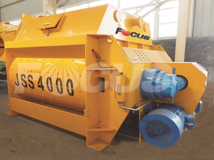 Top Quality Sicoma Technology-Js500, Js750, Js1000, Js1500, Js2000 Twin Shaft Concrete Mixer