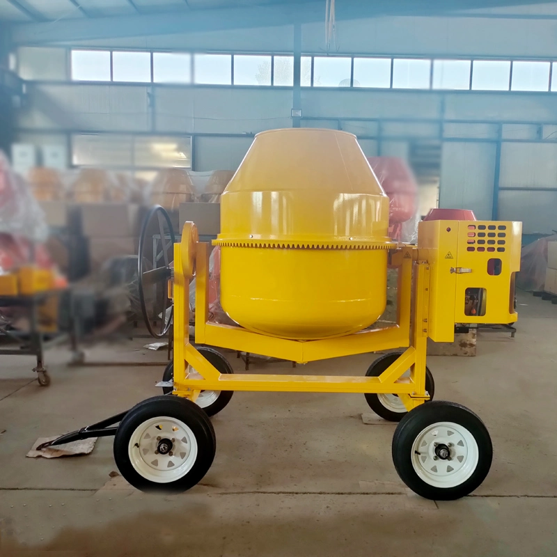 500L Diesel Engine Portable Mortar Concrete Mixer Construction Product for Home